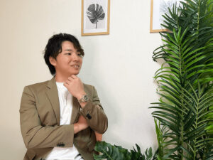 株式会社conate代表の坂上さんの画像です。